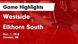 Westside  vs Elkhorn South  Game Highlights - Dec. 1, 2018