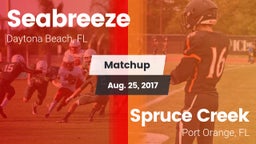 Matchup: Seabreeze High vs. Spruce Creek  2017