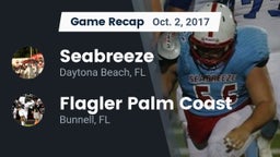 Recap: Seabreeze  vs. Flagler Palm Coast  2017