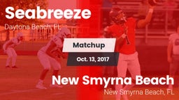 Matchup: Seabreeze High vs. New Smyrna Beach  2017