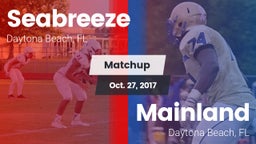 Matchup: Seabreeze High vs. Mainland  2017