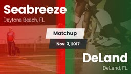 Matchup: Seabreeze High vs. DeLand  2017