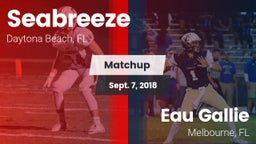 Matchup: Seabreeze High vs. Eau Gallie  2018