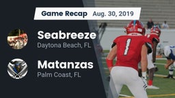 Recap: Seabreeze  vs. Matanzas  2019