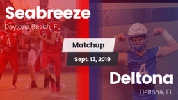 Matchup: Seabreeze High vs. Deltona  2019