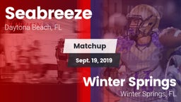 Matchup: Seabreeze High vs. Winter Springs  2019