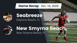 Recap: Seabreeze  vs. New Smyrna Beach  2020