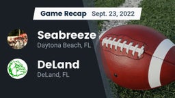 Recap: Seabreeze  vs. DeLand  2022