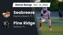 Recap: Seabreeze  vs. Pine Ridge  2022
