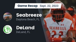 Recap: Seabreeze  vs. DeLand  2023