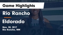 Rio Rancho  vs Eldorado  Game Highlights - Nov. 30, 2017