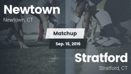 Matchup: Newtown  vs. Stratford  2016