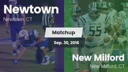Matchup: Newtown  vs. New Milford  2016