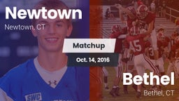 Matchup: Newtown  vs. Bethel  2016