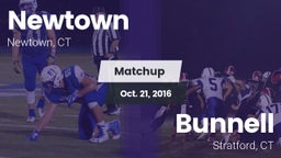 Matchup: Newtown  vs. Bunnell  2016
