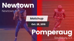 Matchup: Newtown  vs. Pomperaug  2016