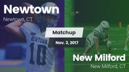 Matchup: Newtown  vs. New Milford  2017