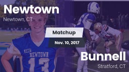 Matchup: Newtown  vs. Bunnell  2017