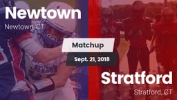 Matchup: Newtown  vs. Stratford  2018