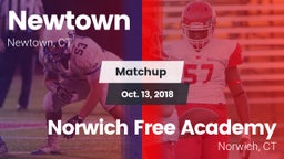 Matchup: Newtown  vs. Norwich Free Academy 2018