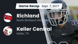 Recap: Richland  vs. Keller Central  2017