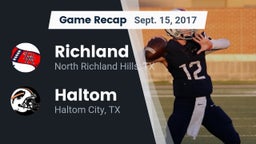 Recap: Richland  vs. Haltom  2017