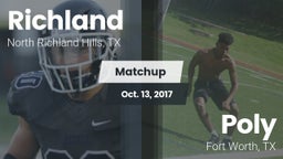 Matchup: Richland  vs. Poly  2017
