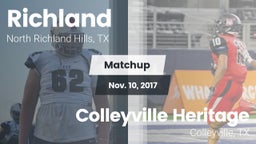 Matchup: Richland  vs. Colleyville Heritage  2017