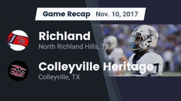 Recap: Richland  vs. Colleyville Heritage  2017