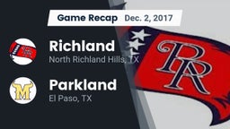 Recap: Richland  vs. Parkland  2017