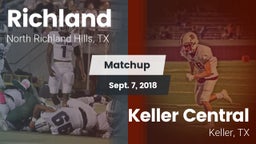 Matchup: Richland  vs. Keller Central  2018