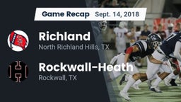 Recap: Richland  vs. Rockwall-Heath  2018