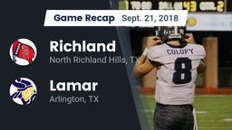 Recap: Richland  vs. Lamar  2018