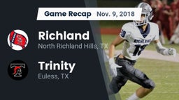 Recap: Richland  vs. Trinity  2018