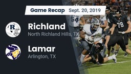 Recap: Richland  vs. Lamar  2019