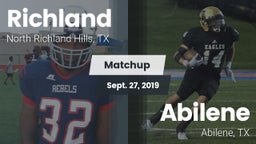 Matchup: Richland  vs. Abilene  2019
