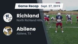 Recap: Richland  vs. Abilene  2019