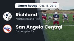 Recap: Richland  vs. San Angelo Central  2019
