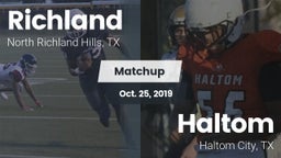 Matchup: Richland  vs. Haltom  2019