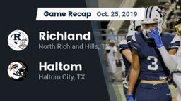 Recap: Richland  vs. Haltom  2019