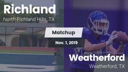 Matchup: Richland  vs. Weatherford  2019