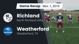 Recap: Richland  vs. Weatherford  2019