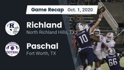 Recap: Richland  vs. Paschal  2020