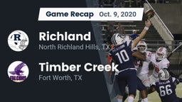 Recap: Richland  vs. Timber Creek  2020