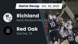 Recap: Richland  vs. Red Oak  2020