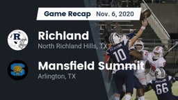 Recap: Richland  vs. Mansfield Summit  2020