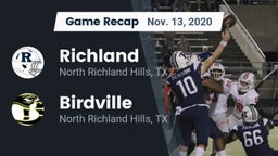 Recap: Richland  vs. Birdville  2020