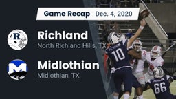 Recap: Richland  vs. Midlothian  2020