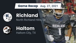 Recap: Richland  vs. Haltom  2021