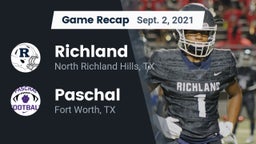 Recap: Richland  vs. Paschal  2021